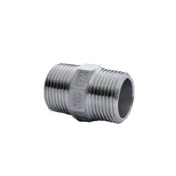 Stainless Steel Screw-in Pipe Fitting, Hex Nipple, STN Type (304STN-100) 