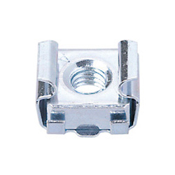 Cage Nut (K type)(Trivalent White Plated)