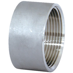 Stainless Steel Screw-In Tube Fitting, Straight Half Socket (SUS-HS-RP-1/4) 