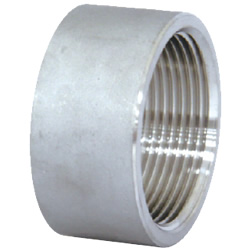 Stainless Steel Screw-in Pipe Fitting, Tapered Half Socket (SUS-HS-RC-11/2) 