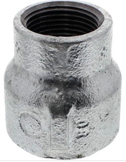 Screw-In Malleable Cast Iron Pipe Fitting, Reducing Socket (RS-W-21/2X3/4) 