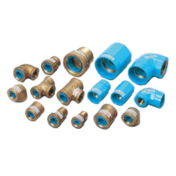 Pipe-End Anticorrosion Fitting for Water Supply Dual-Use Type, Core Fitting, C Core, Reducing Socket (C-PL-C-RS-21/2X2) 