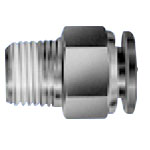 Junron Quick-Connect Fitting M Series (for General Piping), Nipple (PNM-4-M5-BSM) 