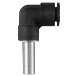 Junron One-Touch Fitting M Series (for General Piping) Elbow Plug (PLCM-12-PM) 
