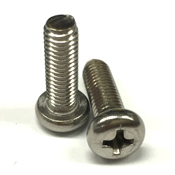 Pot Screw - Pot / Plate / Thrust Bolt / Round Head Plate bolt - SUS 304 (KN-253/254/255/256) (KN-253BL-M3-25) 