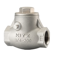 Stainless Steel General-Purpose 10K Swing Check (SCS13A) Screw-in Valve (UO-25A) 