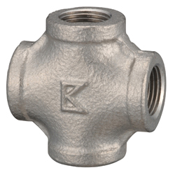 Stainless Steel Screw-in Fitting, Cross (PXM-20A) 