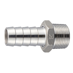 Stainless Steel Screw-in Fitting, Hexagonal Hose Nipple (PW) (PW-20A) 