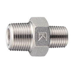 Stainless Steel Screw-in Fitting, Reducing Hex Nipple (PRH(2)-20A) 