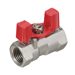 Stainless Steel General-Purpose Type 600 Screw-in Ball Valve (Butterfly Handle) (UTKMW-10A) 