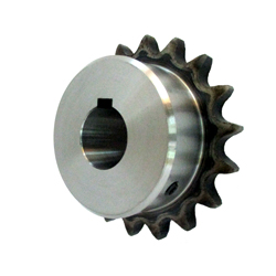 K60 sprocket old type B semi F series with machined shaft holes (New JIS key) (K60B26D24F) 