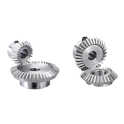 Bevel Gear Round Hole, Round Hole + Tap, Keyway Hole, Keyway Hole + Tap (M2S20#3712H) 