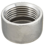 Stainless Steel Screw-in Pipe Fitting, Cap "C" (SCS13A-C-11/2B) 
