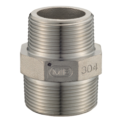Stainless Steel Screw-in Pipe Fitting, Hex Reducing Nipple "SNR" (SCS13A-SNR-1B-1/2B) 