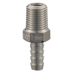 Stainless Steel Screw-in Type Pipe Fitting, Hex Hose Nipple "SHN" (SCS13A-SHN-1B) 