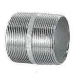 Stainless Steel Screw-In Pipe Fittings, Dual Nipples [N] (SUS304-N-2B) 