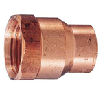 Copper Tube Fitting, Copper Tube Fitting for Hot Water Supply, Copper Tube Internal Threaded Adapter (M153-66.68) 