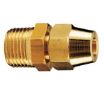 Copper Pipe Fitting, Flare Copper Pipe Fitting, Flare Outer Thread Adapter (M154FK-8X3/8) 