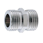 Auxiliary Material for Piping, Fitting, and Plumbing, Fitting for Water Supply Piping, Plated Fittings - Parallel Nipples for Flexible Pipes (S2TG-20) 