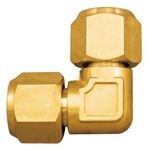 Copper Pipe Fitting, Fitting for Flared Copper Pipes (Refrigerant Compatible Part), Flared Elbows (M148FKD-9.52X9.52) 