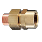 Copper Tube Fitting, Copper Tube Fitting for Hot Water Supply, Copper Tube Internal Threaded Union (M153E-15.88) 