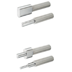 Slot Pins for Inspection Components - Oval Straight / Stepped