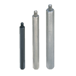 Hex Posts - One End Threaded One End Tapped (LSBWF13-100)