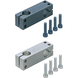 Strut Clamps - Equal Dia., Perpendicular Configuration, Hole Pitch Selectable (MMKC12-30)