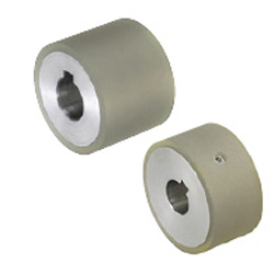 Urethane Kined Rollers - Straight Type with Keyway