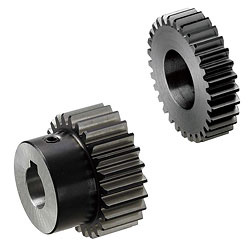 Spur Gears- Induction Hardened, Pressure Angle 20° (GEAKBH1.5-32-15-A-15N-M3-QFC30)