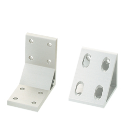 Thick Brackets/ Triangle Brackets - For 2 Slots - For 6 Series (Slot Width 8mm) Aluminum Frames (HBLTDW6-C-SEU) 