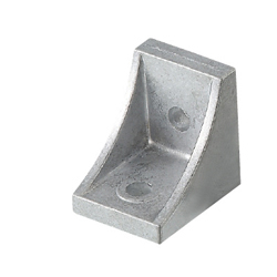 Brackets with Single Side Tab - For 8-45 Series (Slot Width 10mm) Aluminum Frames (HBLFSNE8-45) 