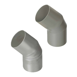 Plumbing Parts for Aluminum Duct Hoses - For Aluminum Duct Hoses 45° Reducer