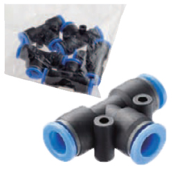One-Touch Couplings - T Union Tees (PACK-EPFTU8) 