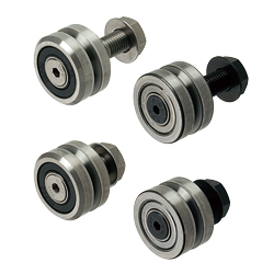 V Guide system - mm size 70° Wheels and Bushings (MVHSL12-C) 