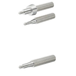 Slot Pins for Inspection Components - Threaded, Tapered (Round / Rotating, Diamond-Shaped)