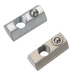 For 5 Series (Slot Width 6mm) - Post-Assembly Insertion - Spring Nuts / Pack (100/Pkg.) (PACK-SHNTP5-3) 