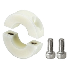 Shaft Collar Threaded Inserts (Lightweight) - Plastic, Split (SCSPP12) 