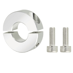 Shaft Collar Threaded Inserts (Lightweight) - Aluminum, Split (SCNPAH25-12) 