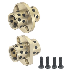 Flange Integrated Oil Free Bushings - Center Flanged (MPCZ10-30) 