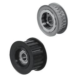 Flanged Idlers with Teeth - L, H - Center Bearing
