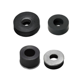 Urethane Stoppers with Washers-Standard Type/Extra Low Head Screws Type/Low Elastic Rubber Type (UPWH3-7) 