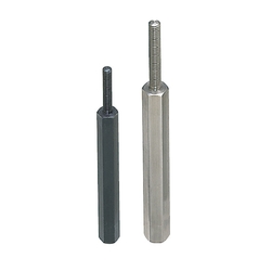 Hex Posts - One End Threaded One End Tapped, Thread Length & Dia. Configurable (SLSBH17-35-F50-M8-N6)