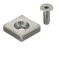 Magnet - Countersunk - Square Type (NHXCS10-4) 