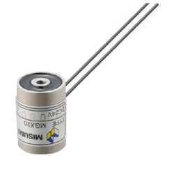 Electromagnet Holders - Tapped Through Hole, Standard / Tapped Through Holes, Low Profile (MGX30) 