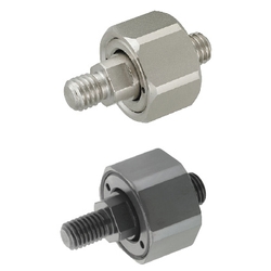 Floating Joint - Ultra Short Type Male Thread Mounting - Male Thread (FJCMX6-1.0) 