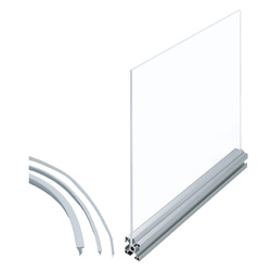 Economy Panel Clamps - Aluminum Frames (NSCP5HN-S-12) 