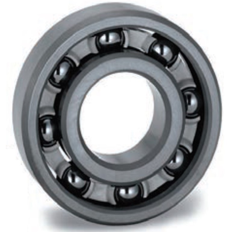Ball Bearings for Special Environment - Non-Grease, Non-Oil Plastic Ball (3NC6000ZZMD) 