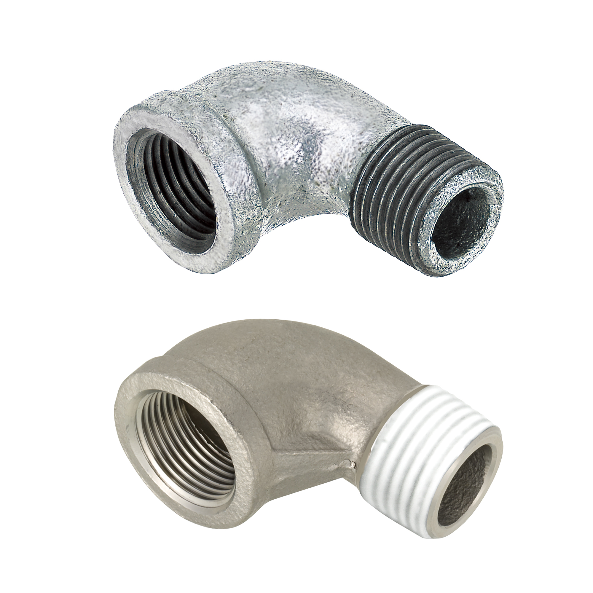 Low Pressure Fittings/90 Deg. Elbow/Threaded and Tapped (SGCEL25A) 