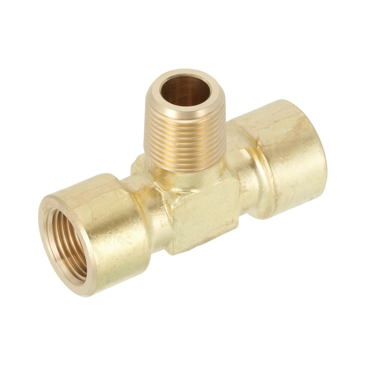 Brass Fittings for Steel Pipe/Tee/Threaded/Tapped (SJSXT10A) 